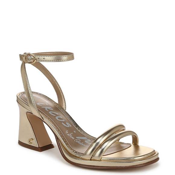 NEW CIRCUS BY SAM EDELMAN women's holly sandal in gold leaf - Picture 1 of 2
